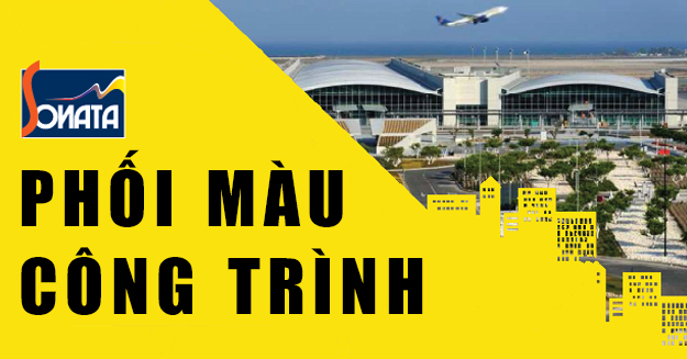 Công trình phối màu