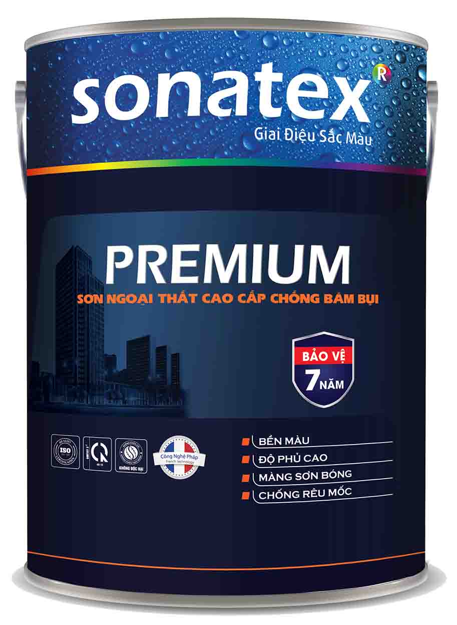 SONATEX PREMIUM - Anti-dust Premium Exterior Paint