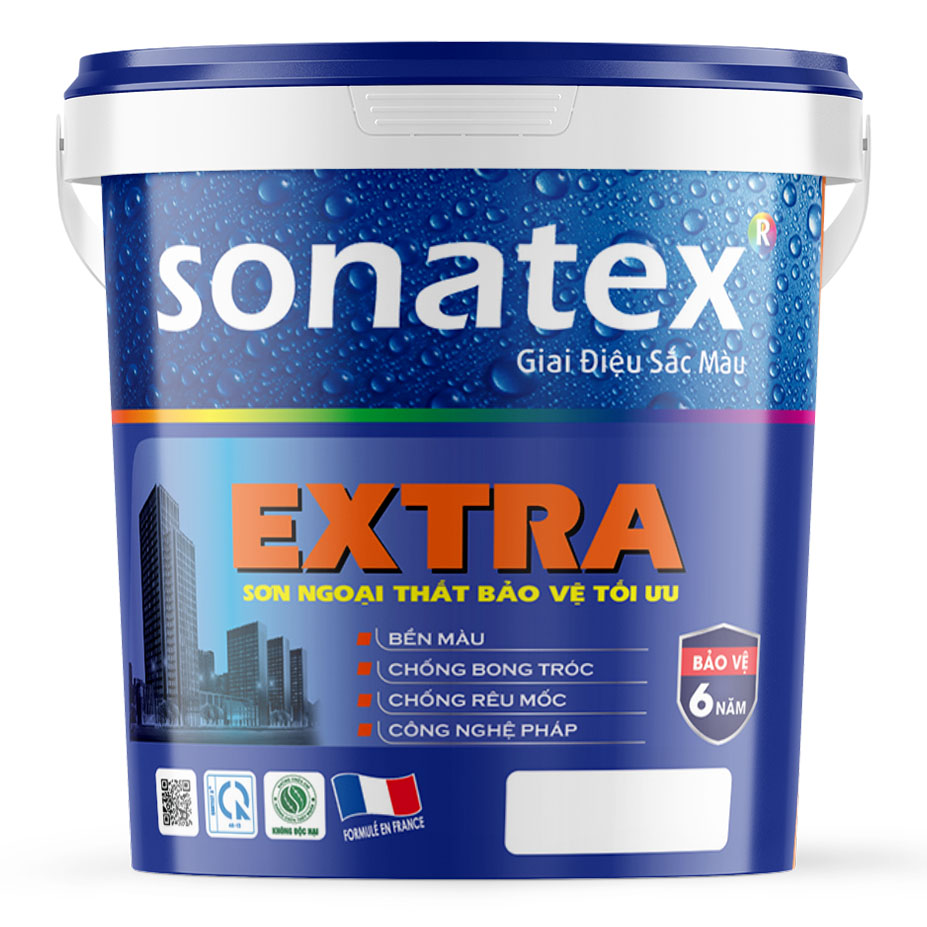 SONATEX EXTRA NGOẠI THẤT - Sơn ngoại thất bảo vệ tối ưu.