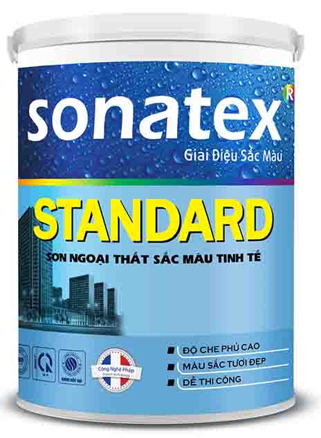 SONATEX STANDARD - ELEGANT COLOUR EXTERIOR PAINT