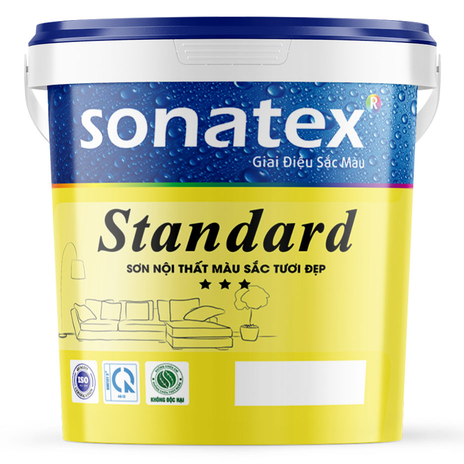 SONATEX STANDARD NỘI THẤT - SƠN NỘI THẤT MÀU SẮC TƯƠI ĐẸP