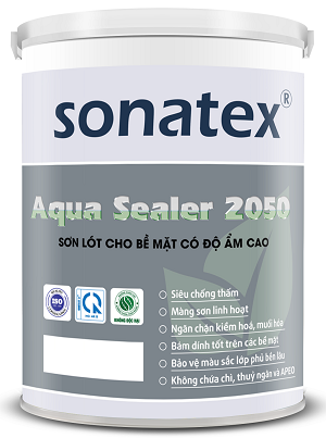 SONATEX AQUA SEALER 2050 - ALKALINE RESISTANCE EXTERIOR PAINT