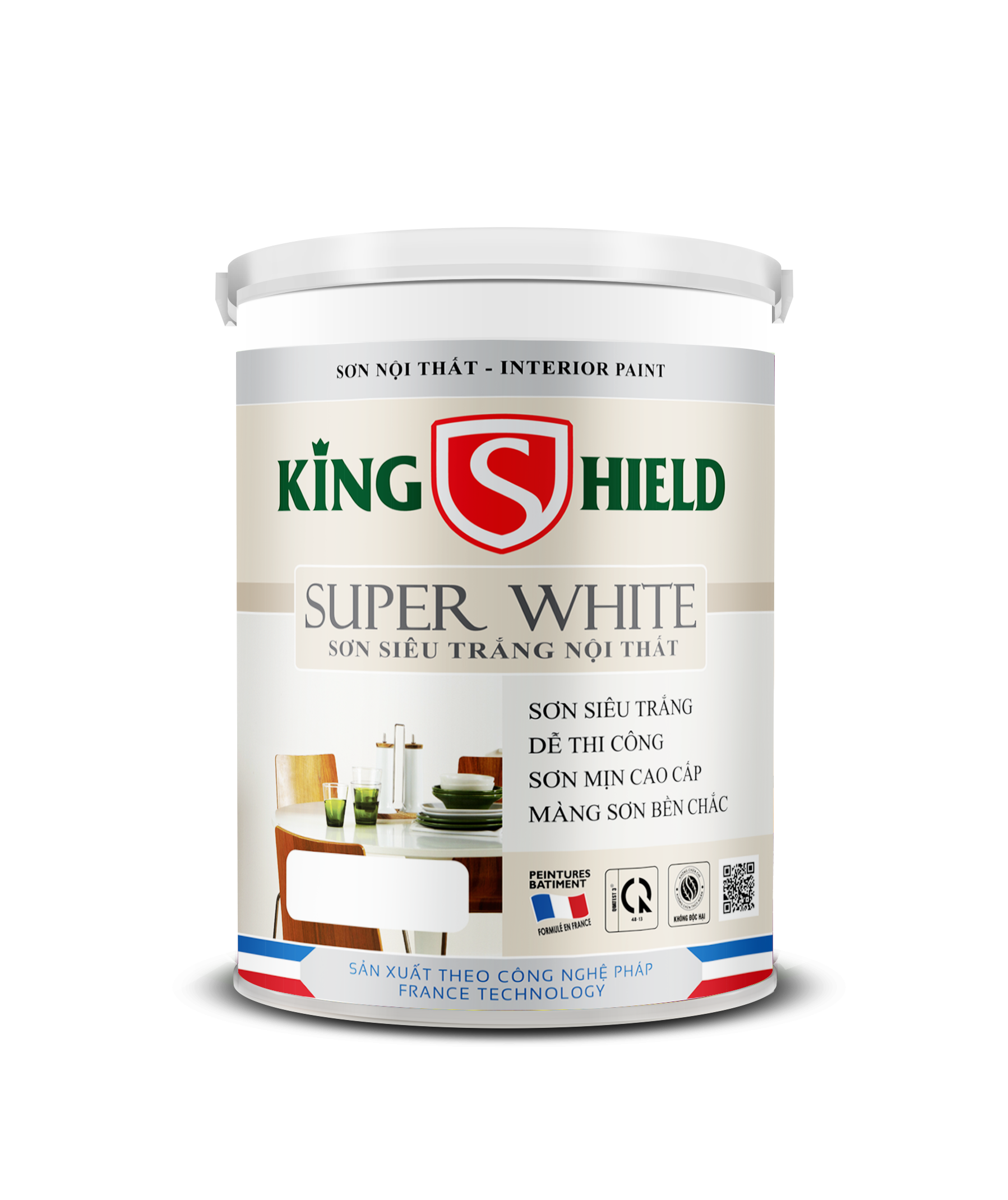KINGSHIELD SUPER WHITE - SƠN SIÊU TRẮNG