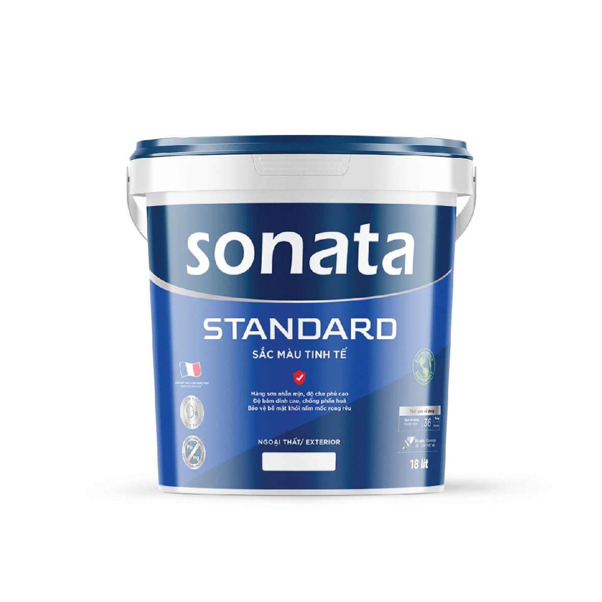 SONATEX STANDARD NGOẠI THẤT- Sơn ngoại thất màu sắc tinh tế.