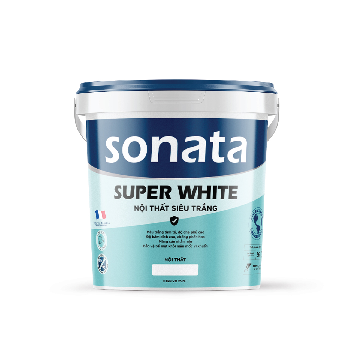 SONATA SUPER WHITE - Sơn nội thất siêu trắng