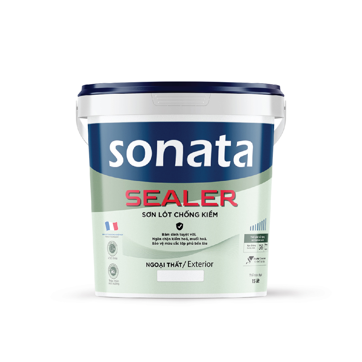 SONATA SEALER - Sơn lót chống kiềm ngoại thất